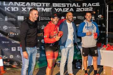 El teldense Azman Mesand, campeón de la 10k Xtreme Yaiza Bestial Race 2022/TA.